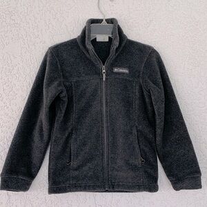 Columbia fleece long sleeve jacket size XS/ 6-7